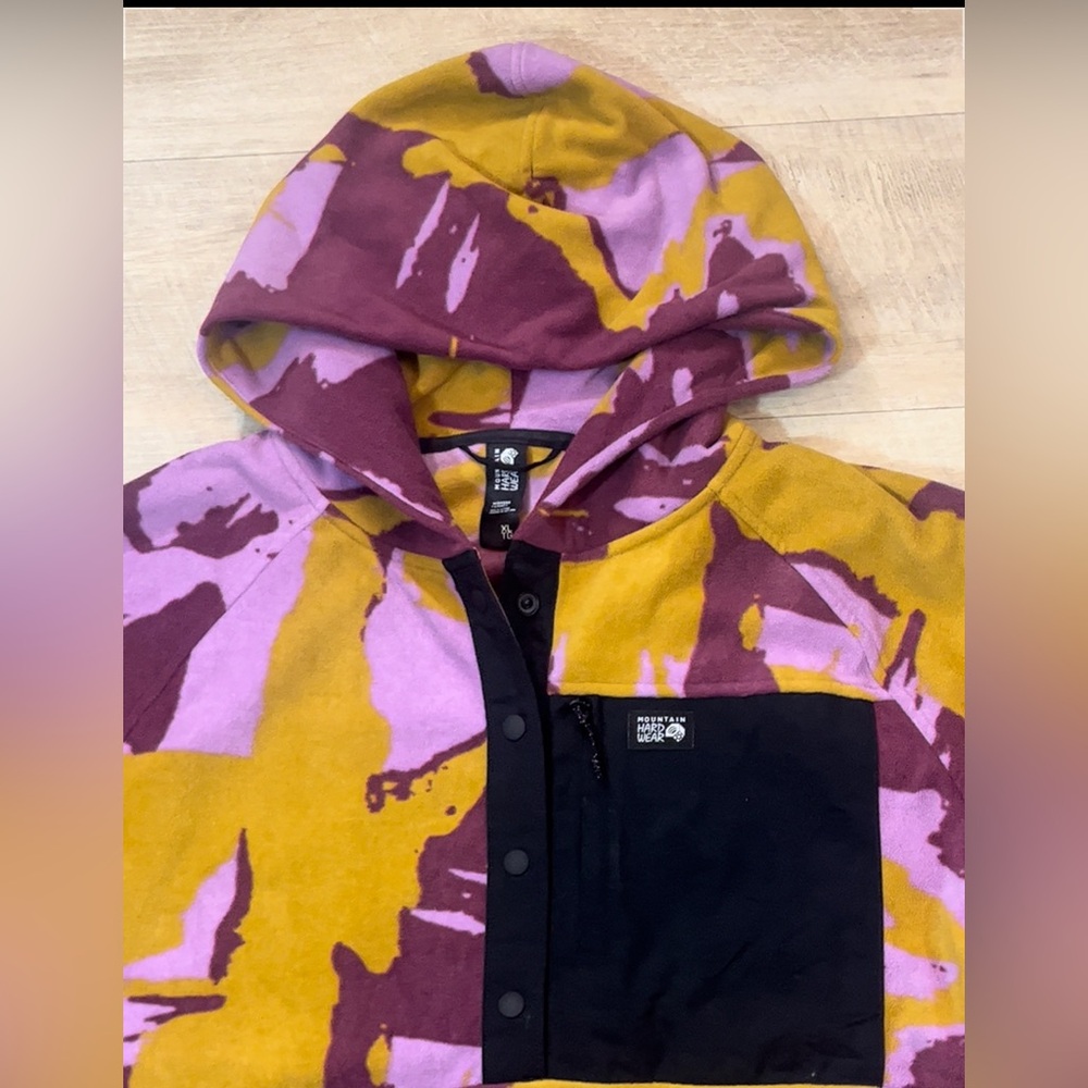 Mountain Hardwear Women’s Microchill Snap Neck Pullover Size XL - Picture 7 of 11